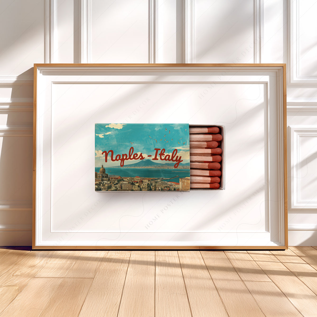Naples Italy Matchbox Art Print — artwork preview 5