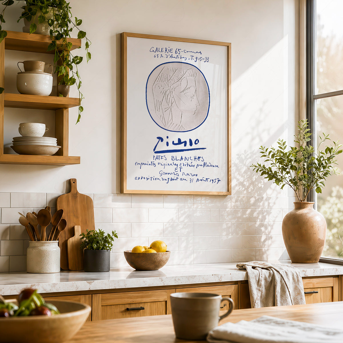 Pablo Picasso Galerie 65 Pâtes Blanches Exhibition Poster – Modern Art Print — artwork preview 23