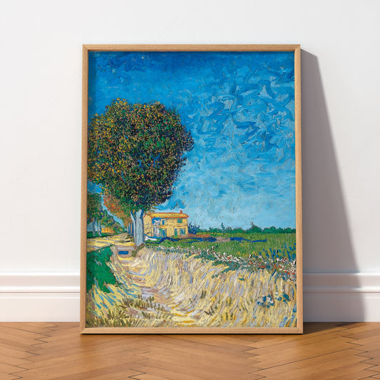 Vincent van Gogh A Lane Near Arles Art Print – Famous Painting Poster — artwork preview 2