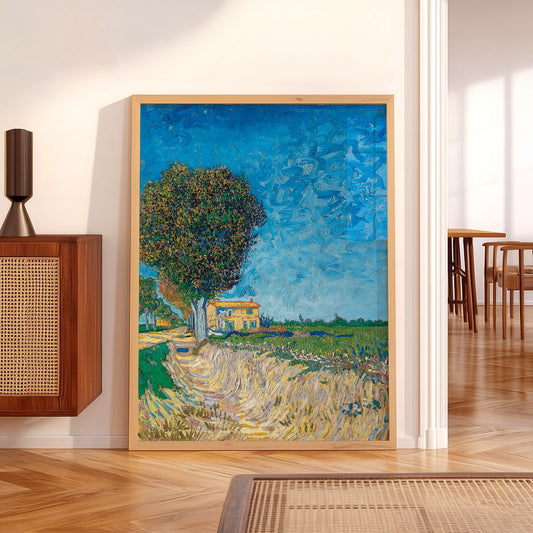 Vincent van Gogh A Lane Near Arles Art Print – Famous Painting Poster — artwork preview 5