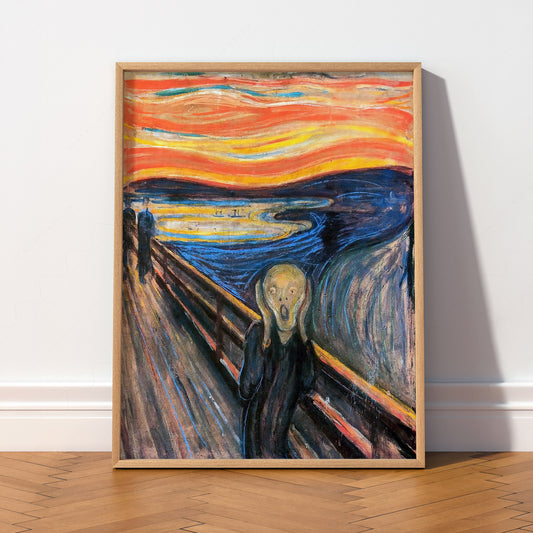 Edvard Munch The Scream Art Print — artwork preview 2