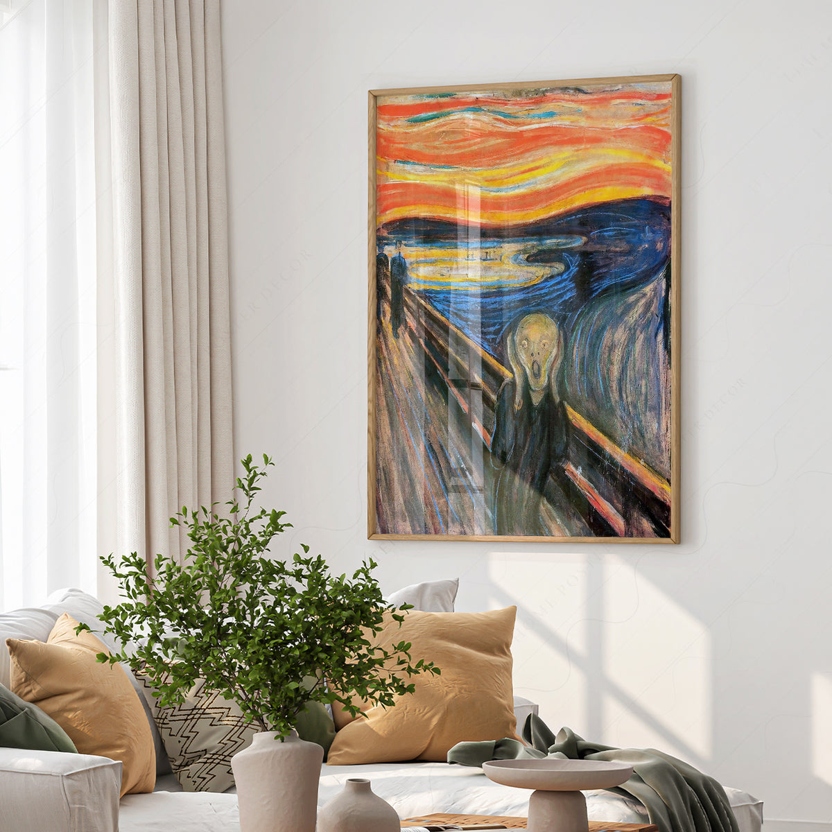 Edvard Munch The Scream Art Print — artwork preview 6
