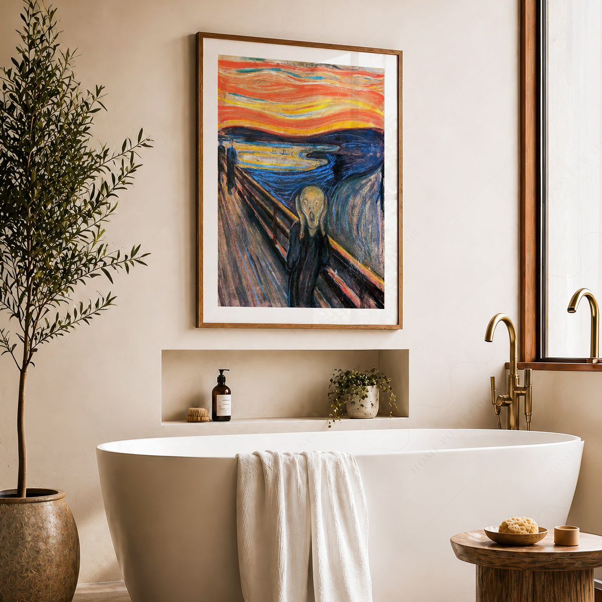 Edvard Munch The Scream Art Print — artwork preview 22