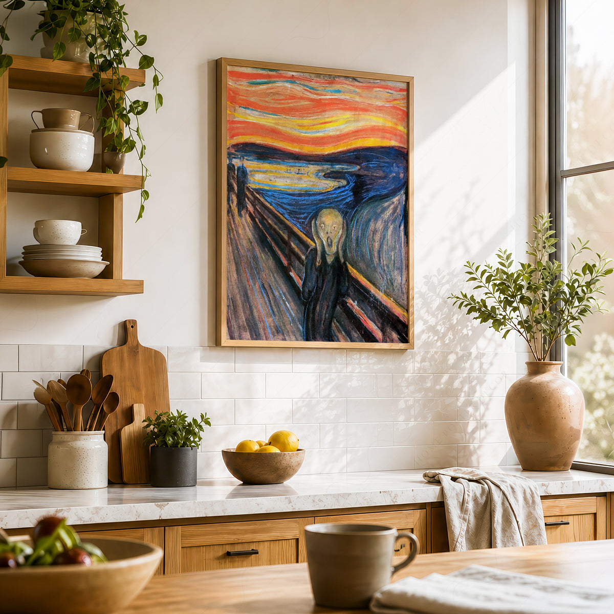 Edvard Munch The Scream Art Print — artwork preview 23