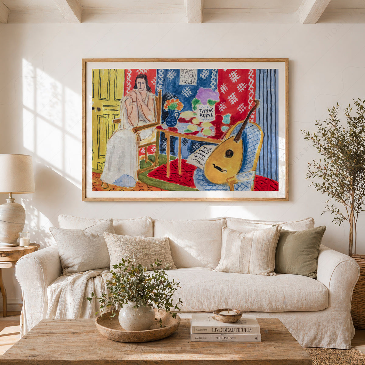 Henri Matisse Tabac Royal Interior Art Print — artwork preview 23