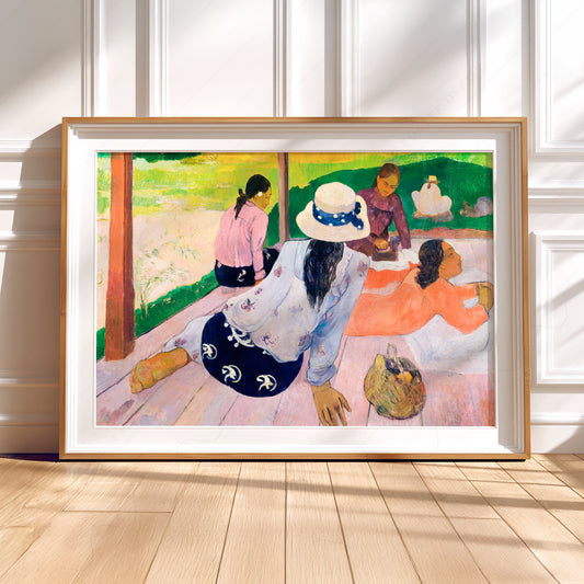 Paul Gauguin The Siesta Art Print — artwork preview 5