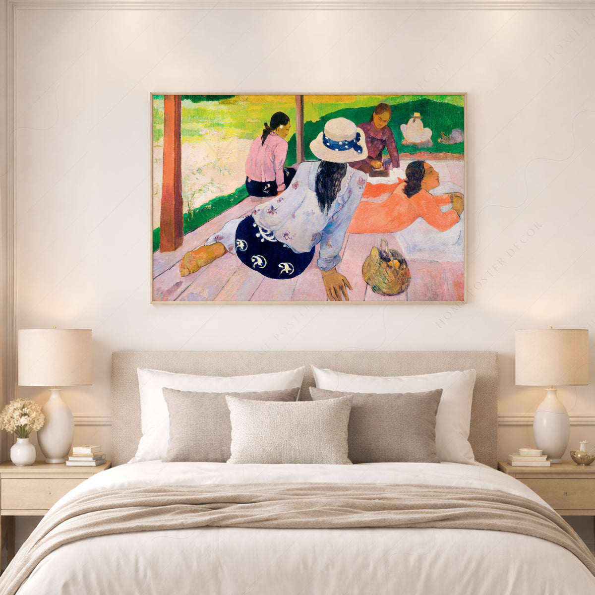 Paul Gauguin The Siesta Art Print — artwork preview 17
