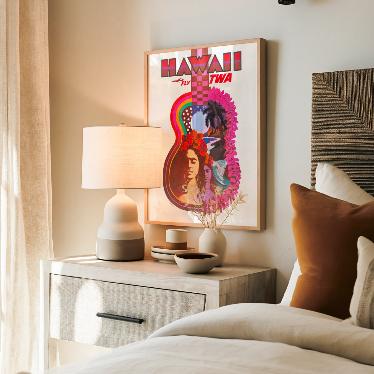 David Klein Hawaii Travel Poster Art Print — artwork preview 19