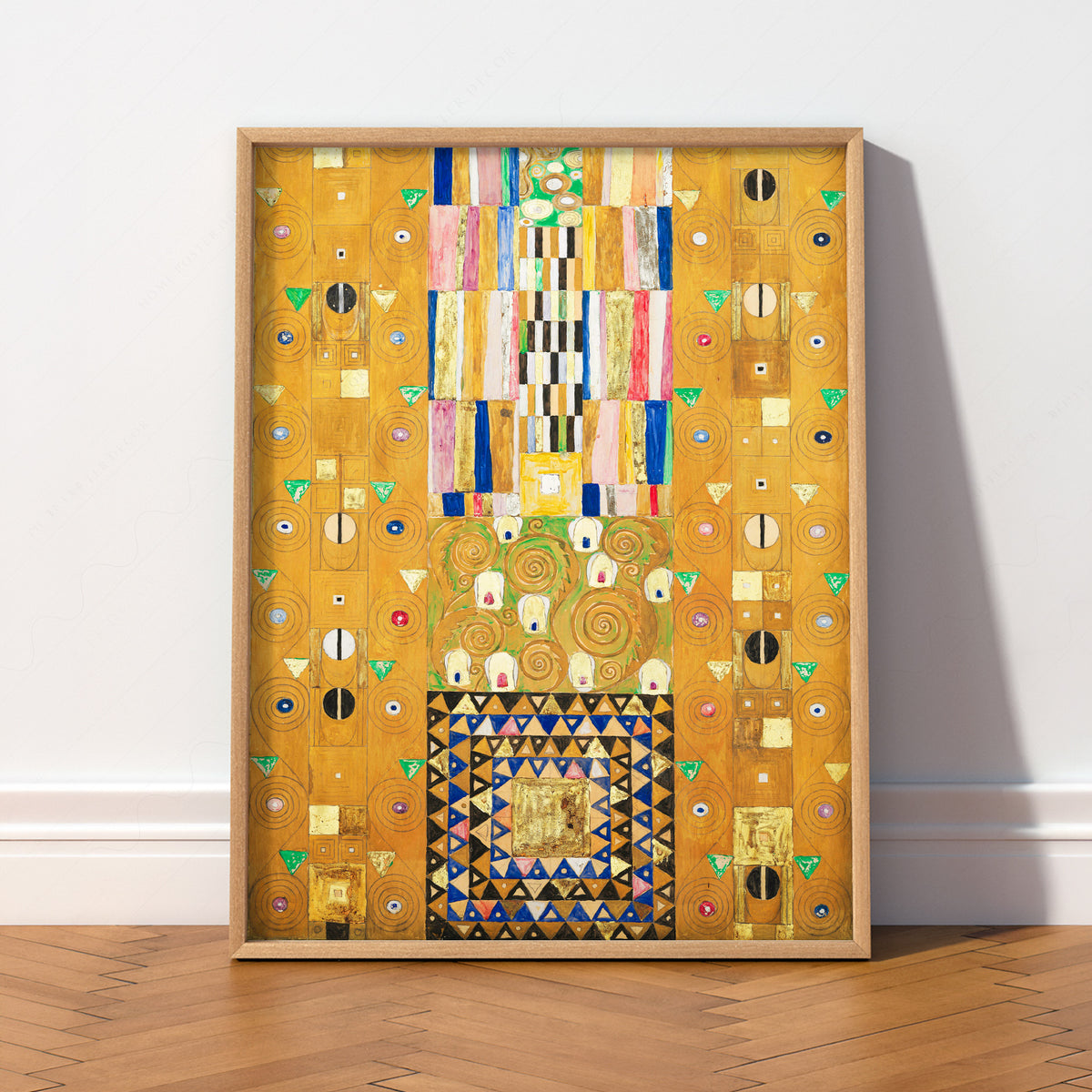 Gustav Klimt Golden Knight Art Print — artwork preview 2