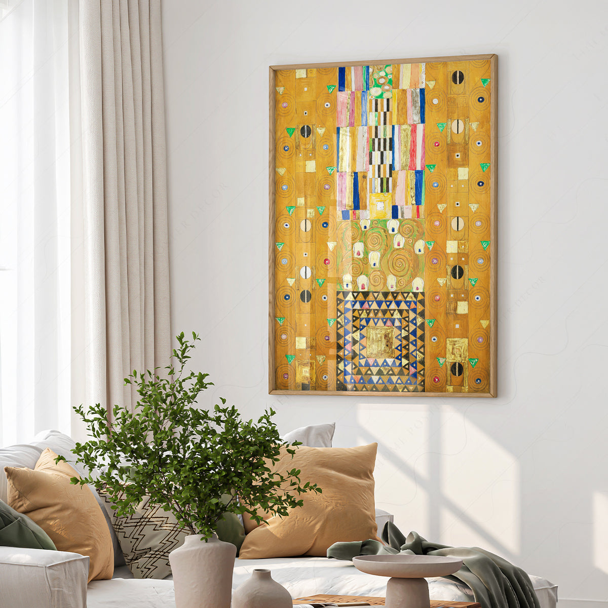 Gustav Klimt Golden Knight Art Print — artwork preview 6