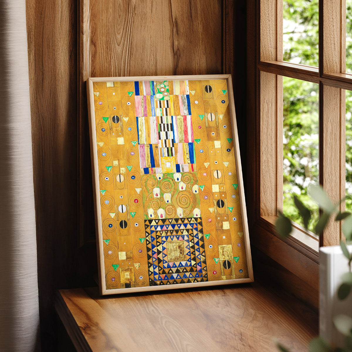Gustav Klimt Golden Knight Art Print — artwork preview 7