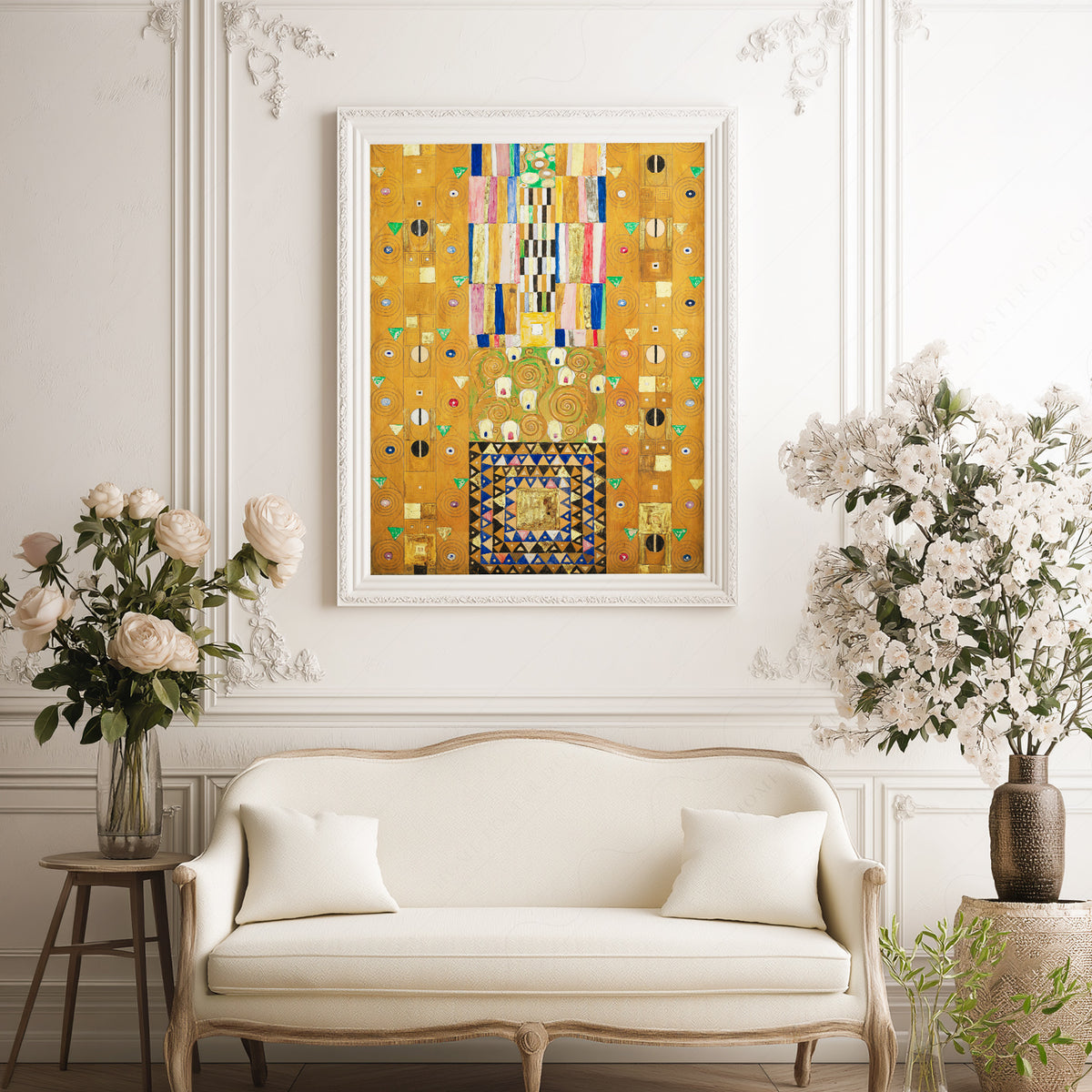 Gustav Klimt Golden Knight Art Print — artwork preview 17
