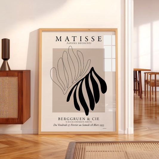 Henri Matisse Papiers Découpés Exhibition Poster – Minimalist Wall Art — artwork preview 5