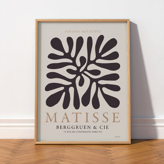 Henri Matisse Papiers Découpés Art Print – Modern Cut-Out Wall Poster — artwork preview 2