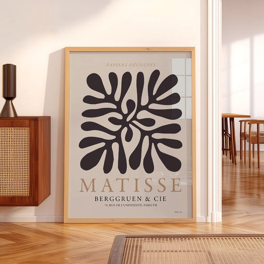 Henri Matisse Papiers Découpés Art Print – Modern Cut-Out Wall Poster — artwork preview 5