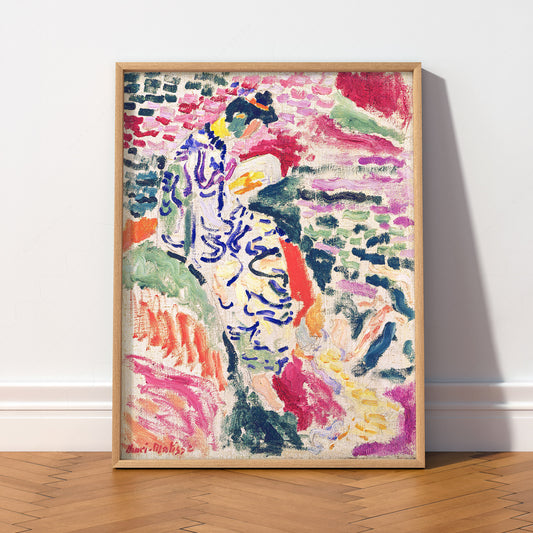 Henri Matisse La Japonaise Art Print – Museum Wall Art Poster — artwork preview 2