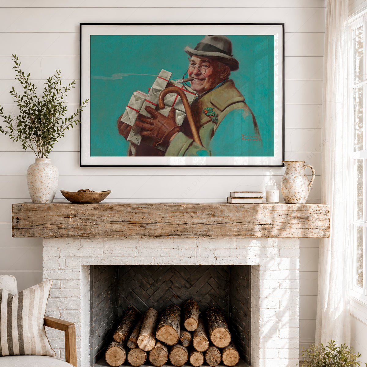 Old Christmas Art Print — artwork preview 18