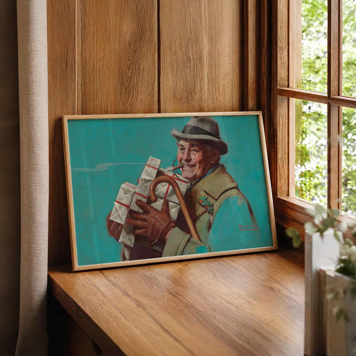 Old Christmas Art Print — artwork preview 22