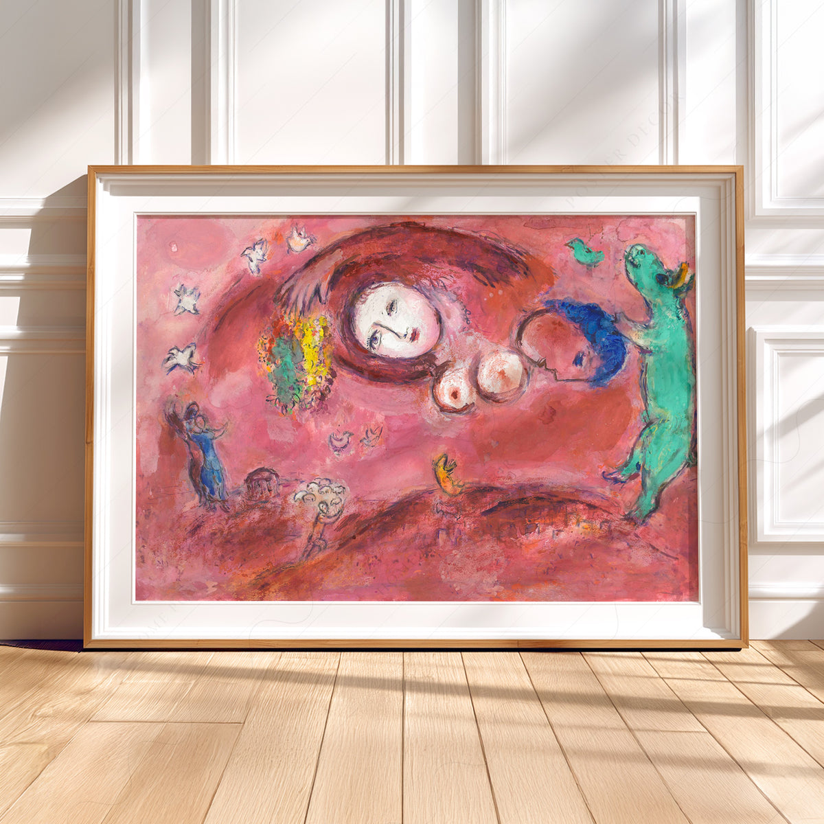 Marc Chagall Spring in the Meadow Art Print — artwork preview 5