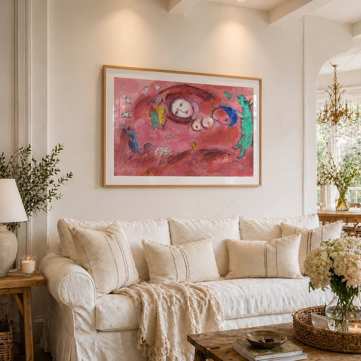 Marc Chagall Spring in the Meadow Art Print — artwork preview 6