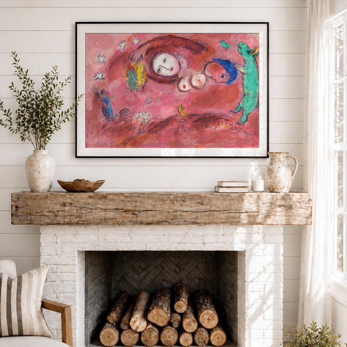 Marc Chagall Spring in the Meadow Art Print — artwork preview 18