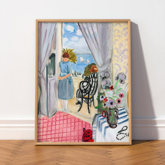 Henri Matisse Les Regates de Nice Art Print – French Riviera Poster — artwork preview 2