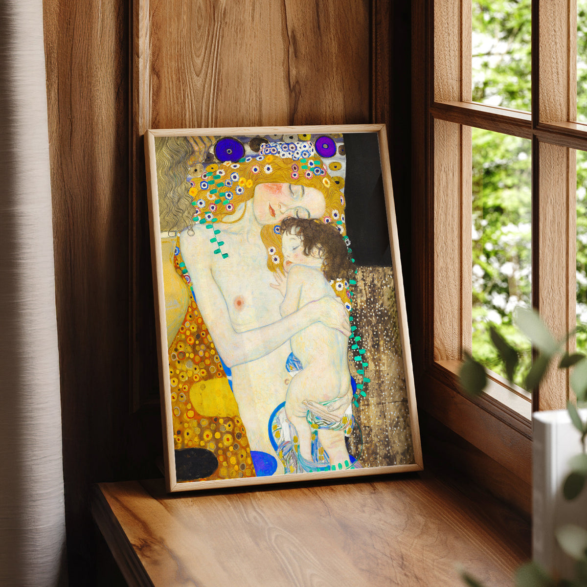 Gustav Klimt Mother and Child Art Print — artwork preview 7