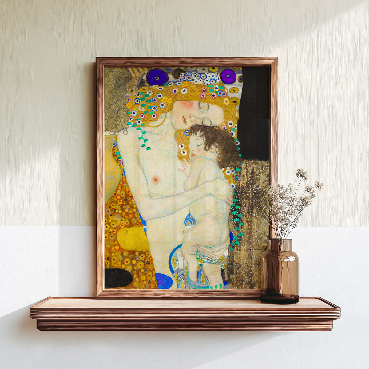 Gustav Klimt Mother and Child Art Print — artwork preview 18