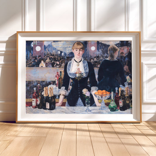 Édouard Manet A Bar at the Folies-Bergère Print – Impressionist Wall Art — artwork preview 5