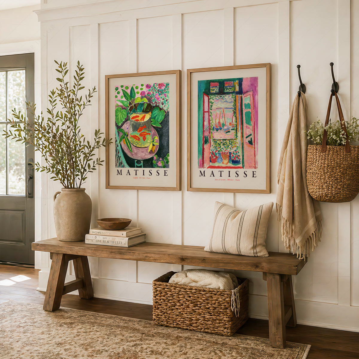 Henri Matisse Goldfish and Open Window Exhibition Pair – Set of 2 Art Prints — artwork preview 16