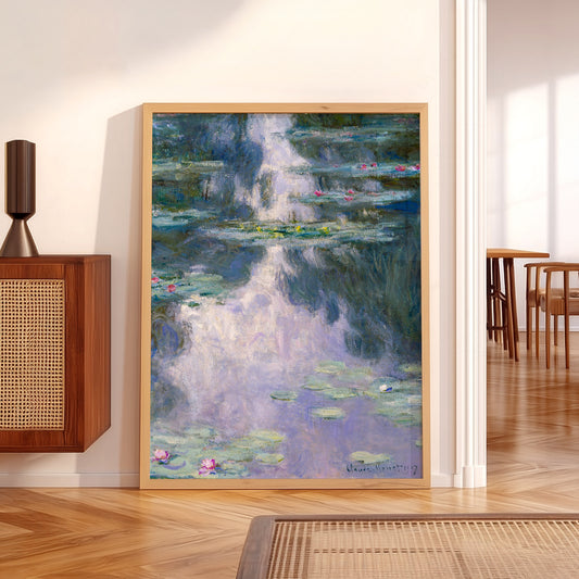 Claude Monet Water Lilies Print – Nymphéas Wall Art Print — artwork preview 5
