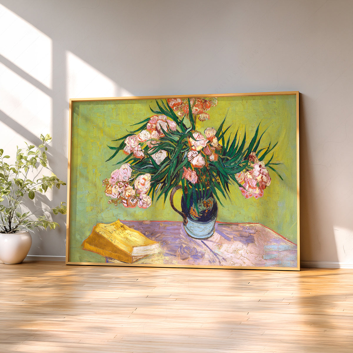 Vincent van Gogh Oleanders Art Print — artwork preview 2