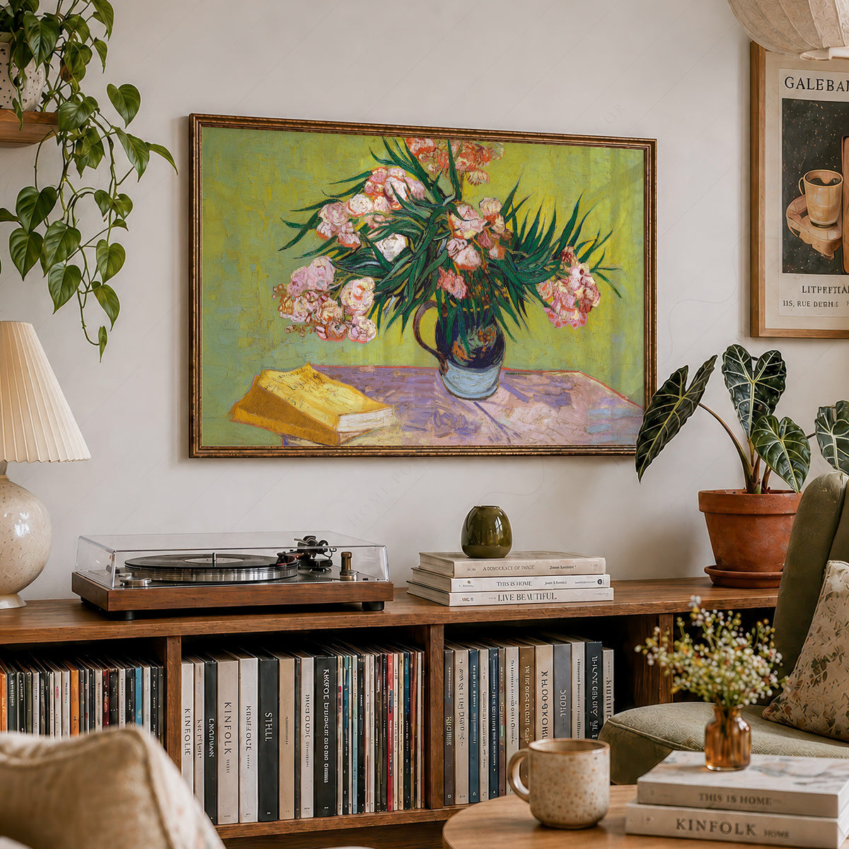 Vincent van Gogh Oleanders Art Print — artwork preview 19
