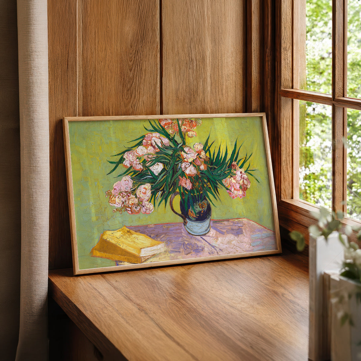Vincent van Gogh Oleanders Art Print — artwork preview 22