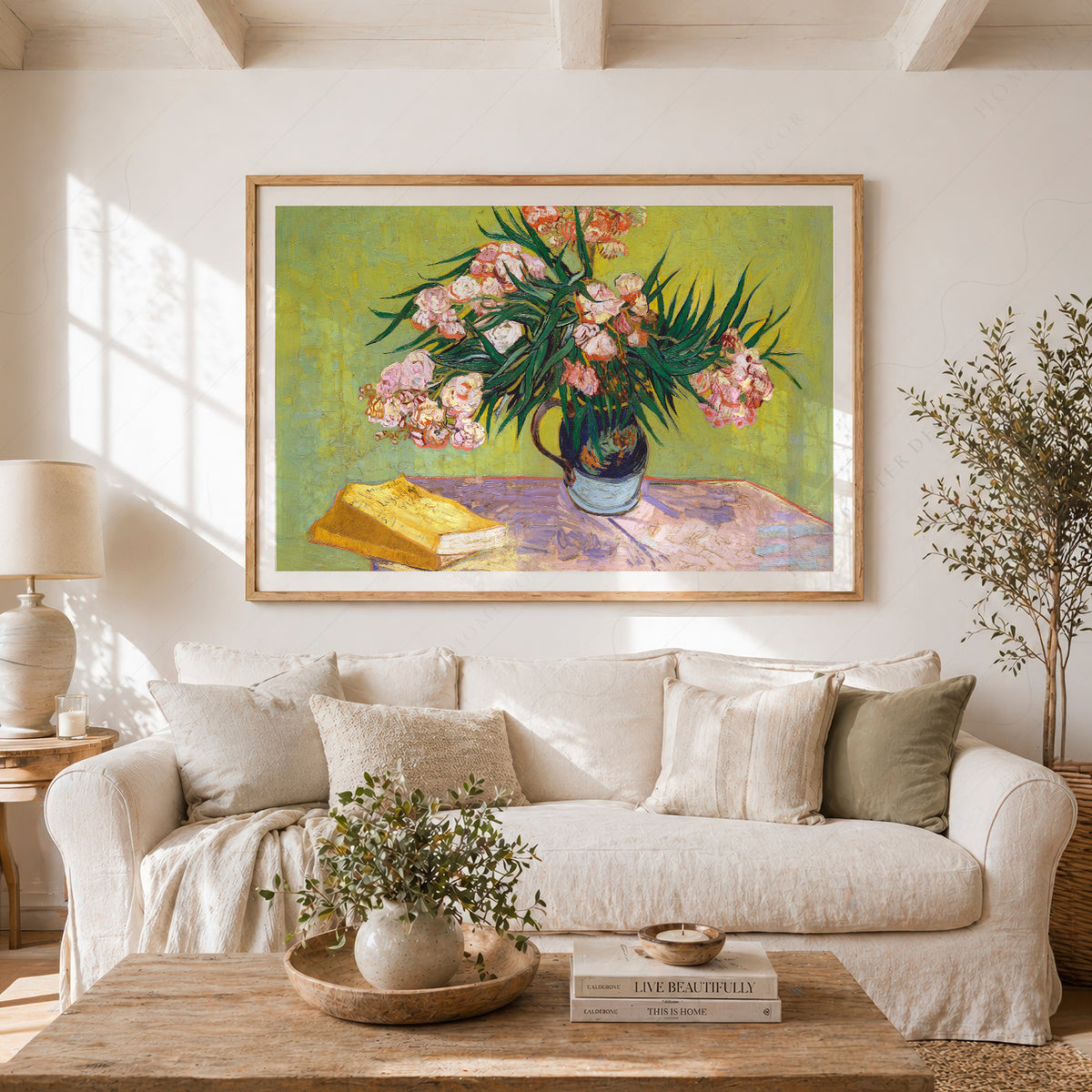 Vincent van Gogh Oleanders Art Print — artwork preview 23