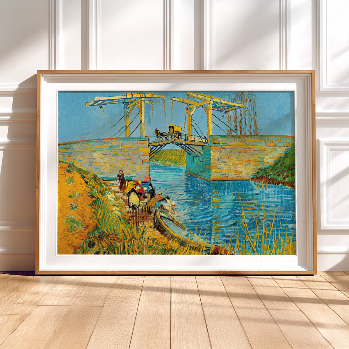 Vincent van Gogh Bridge at Arles Art Print — artwork preview 5