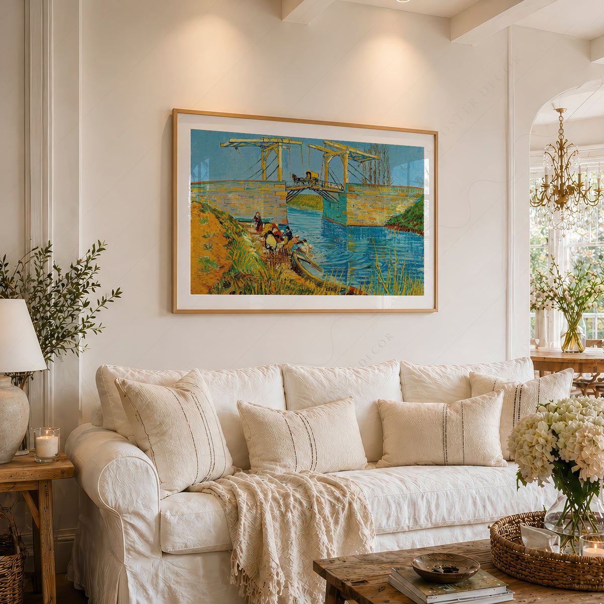 Vincent van Gogh Bridge at Arles Art Print — artwork preview 6