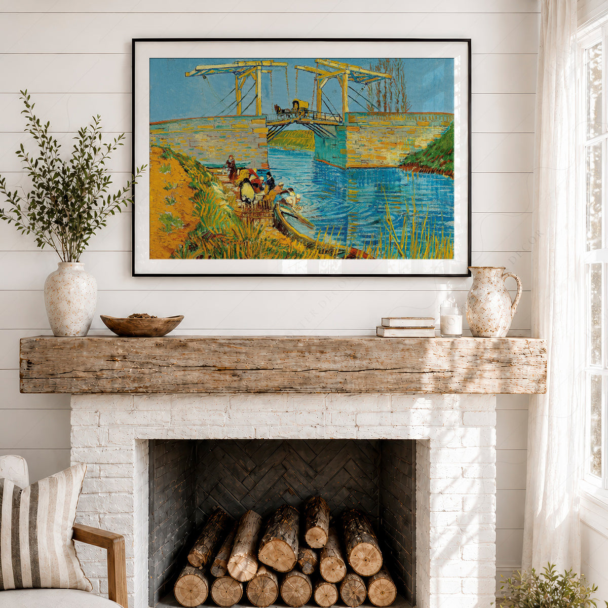 Vincent van Gogh Bridge at Arles Art Print — artwork preview 18