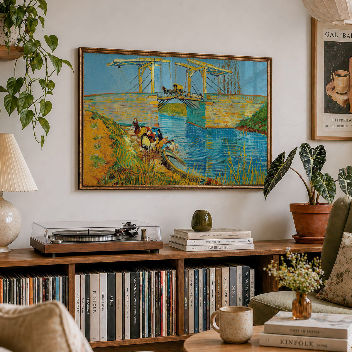 Vincent van Gogh Bridge at Arles Art Print — artwork preview 19