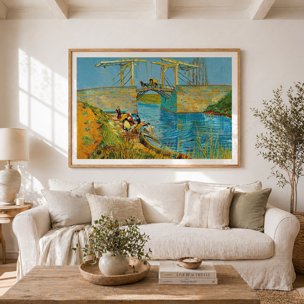 Vincent van Gogh Bridge at Arles Art Print — artwork preview 23