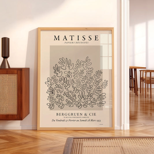 Henri Matisse Papiers Découpés Exhibition Poster – Modern Art Print — artwork preview 5