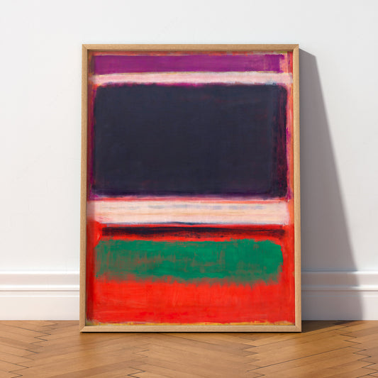 Mark Rothko Untitled Art Print – Abstract Expressionist Wall Art Poster — artwork preview 2