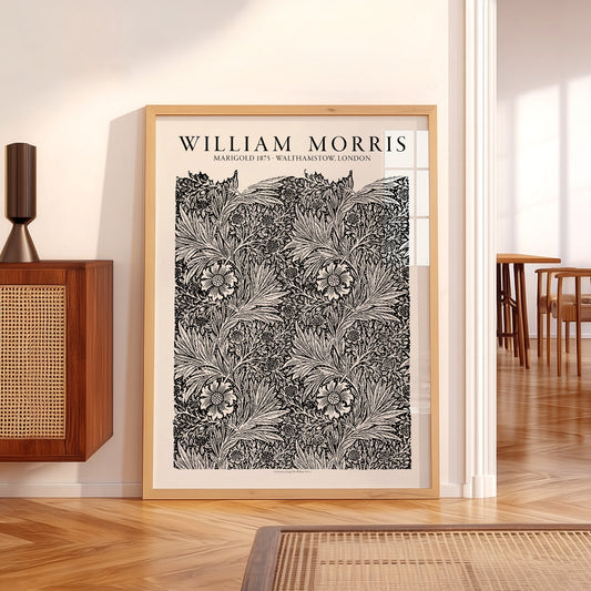 William Morris Marigold 1875 Art Print – Arts and Crafts Wall Decor — artwork preview 5