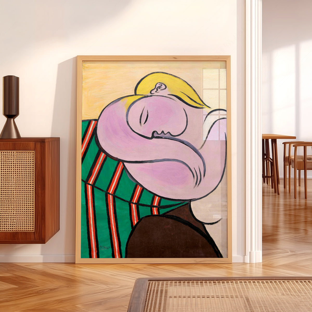 Pablo Picasso Woman with Yellow Hair Art Print — artwork preview 5