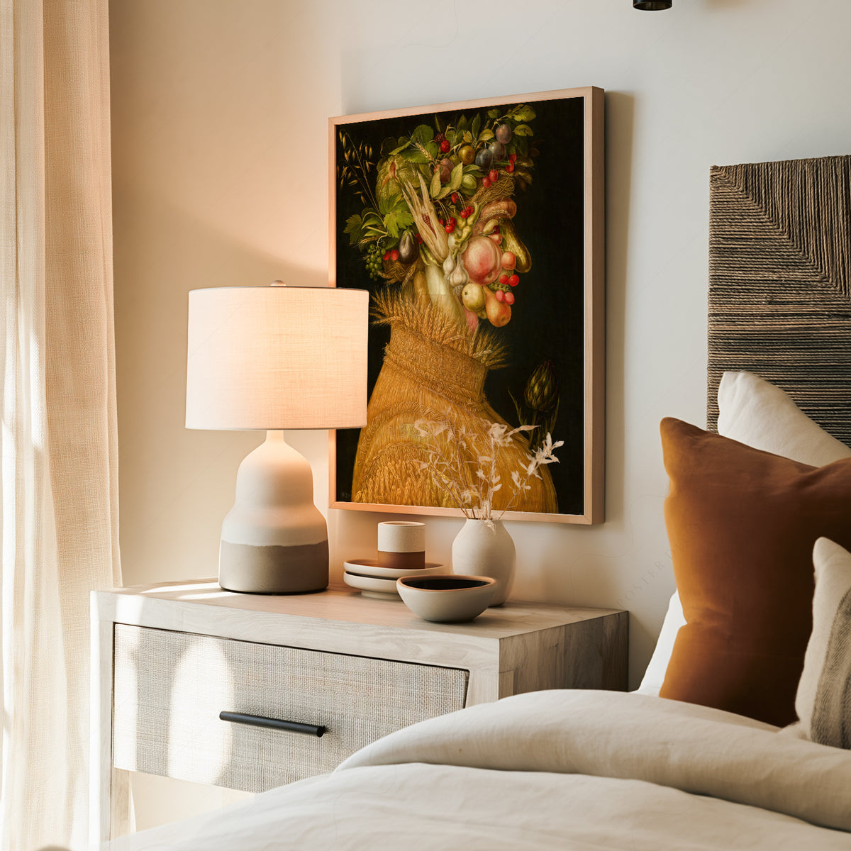 Giuseppe Arcimboldo Harvest Portrait Art Print — artwork preview 19