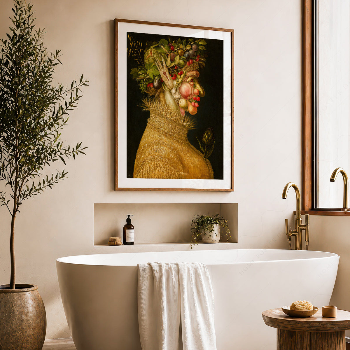 Giuseppe Arcimboldo Harvest Portrait Art Print — artwork preview 22
