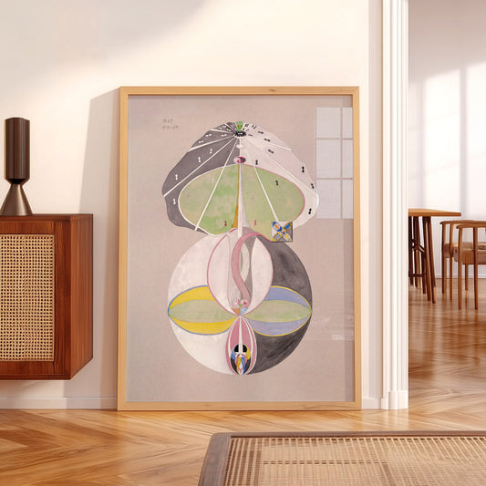 Hilma af Klint Tree of Knowledge Art Print – Spiritual Abstract Wall Art — artwork preview 5
