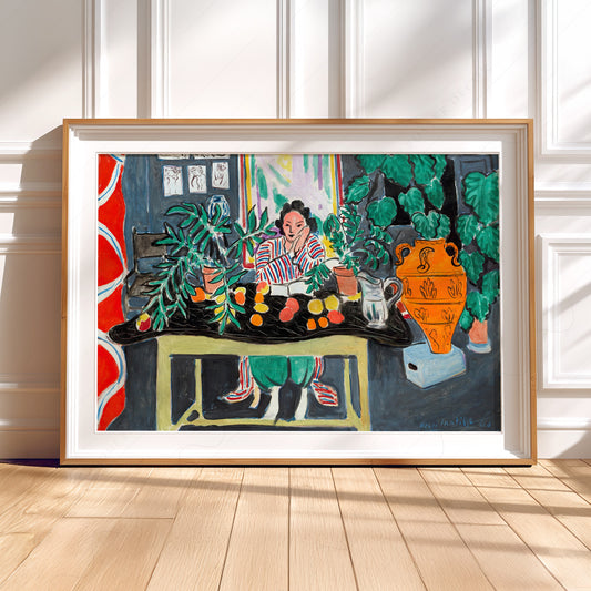 Henri Matisse Etruscan Vase Art Print – Colorful Museum Wall Decor — artwork preview 5