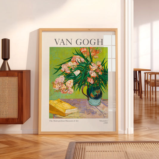 Vincent Van Gogh Oleanders Art Print – Famous Painting Wall Poster — artwork preview 5