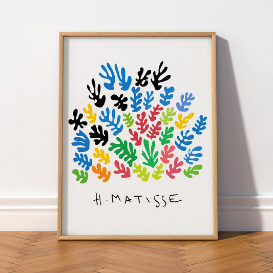 Henri Matisse La Gerbe Art Print – Colorful Mid-Century Wall Decor — artwork preview 2